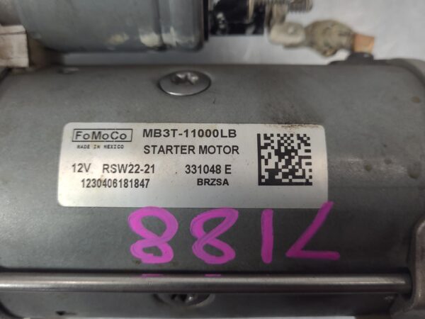 FORD RANGER 2022-2025 STARTER MOTOR RA, DIESEL, 3.0, TURBO, 184KW, 05/22- - Image 4