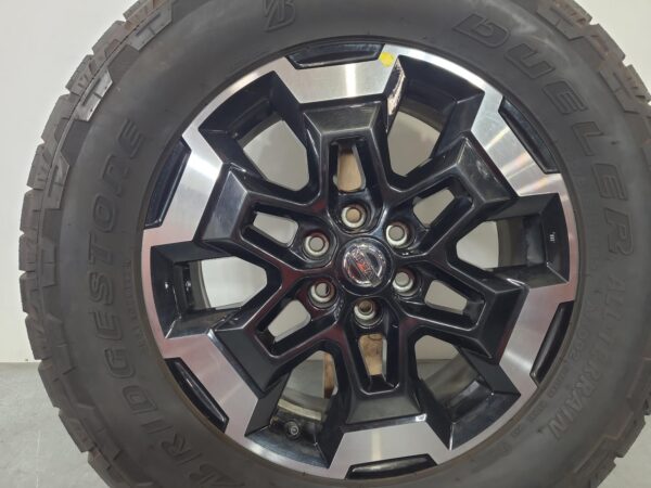 NISSAN NAVARA 2018-2025 WHEEL ALLOY NP300, FACTORY, 18X7IN, 6 SPOKE, BICOLOUR, 0 - Image 2