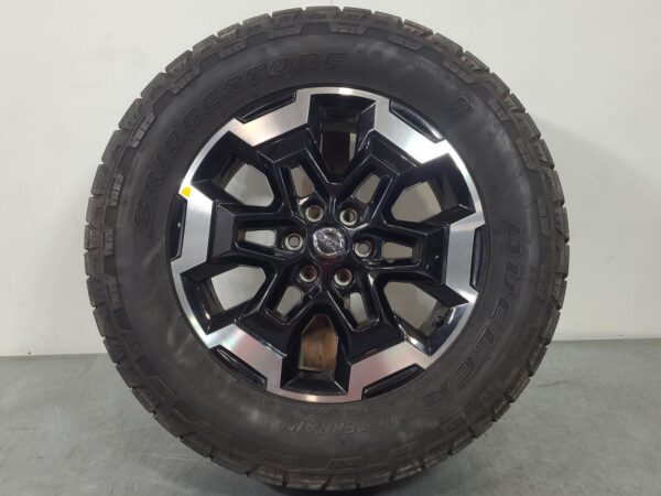 NISSAN NAVARA 2018-2025 WHEEL ALLOY NP300, FACTORY, 18X7IN, 6 SPOKE, BICOLOUR, 0