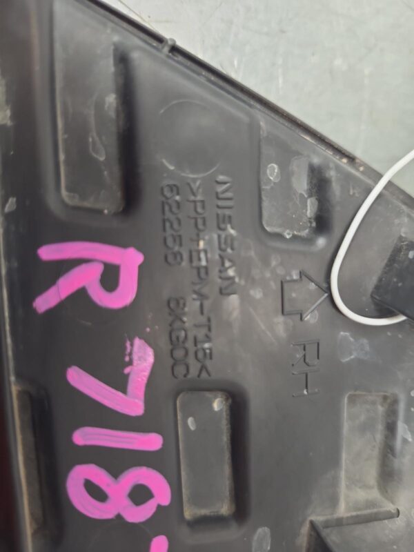 NISSAN NAVARA 2020-2025 RIGHT INDICATOR/FOG/SIDE NP300, BUMPER FOGLAMP SURROUND, - Image 6