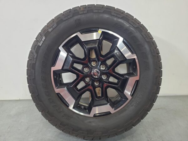 NISSAN NAVARA 2018-2025 WHEEL ALLOY NP300, FACTORY, 18X7IN, 6 SPOKE, BICOLOUR, 0