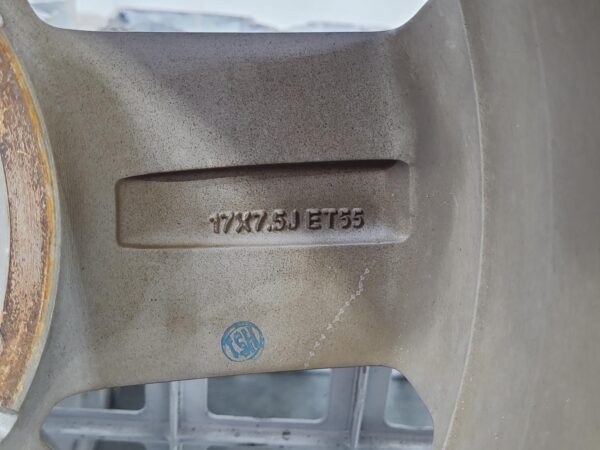 FORD RANGER 2022-2025 WHEEL ALLOY RA, FACTORY, 17X7.5IN, 6 SINGLE SPOKE, GREY, 0 - Image 17