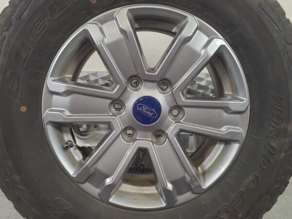 FORD RANGER 2022-2025 WHEEL ALLOY RA, FACTORY, 17X7.5IN, 6 SINGLE SPOKE, GREY, 0 - Image 2
