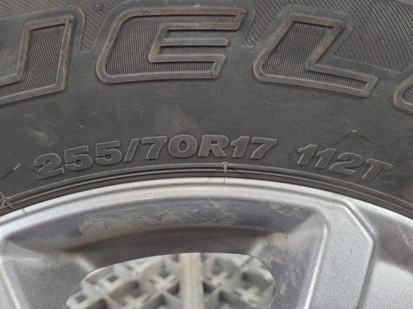 FORD RANGER 2022-2025 WHEEL ALLOY RA, FACTORY, 17X7.5IN, 6 SINGLE SPOKE, GREY, 0 - Image 5