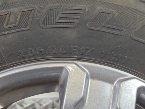 FORD RANGER 2022-2025 WHEEL ALLOY RA, FACTORY, 17X7.5IN, 6 SINGLE SPOKE, GREY, 0 - Image 4