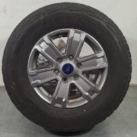 FORD RANGER 2022-2025 WHEEL ALLOY RA, FACTORY, 17X7.5IN, 6 SINGLE SPOKE, GREY, 0