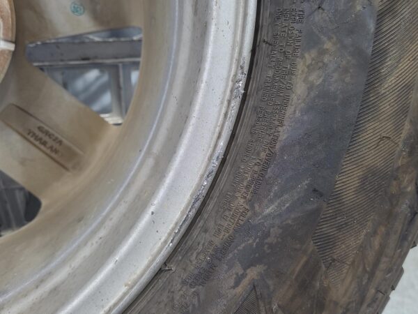 FORD RANGER 2022-2025 WHEEL ALLOY RA, FACTORY, 17X7.5IN, 6 SINGLE SPOKE, GREY, 0 - Image 7