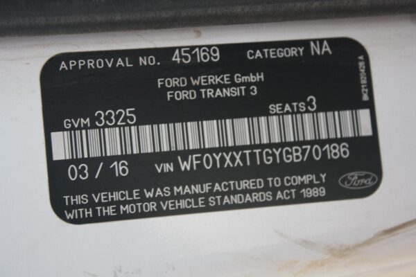 FORD TRANSIT CUSTOM 2013-2017 AIR CLEANER/BOX AIR CLEANER, VN, 2.2, DIESEL, 09/1 - Image 11