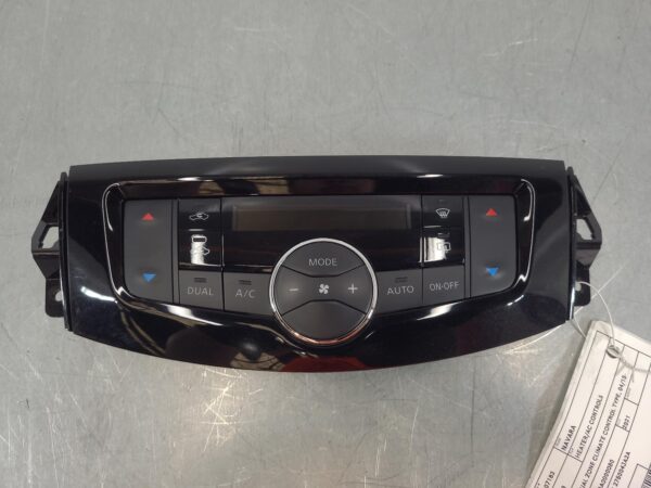 NISSAN NAVARA 2015-2025 HEATER/AC CONTROLS NP300, DUAL ZONE CLIMATE CONTROL TYPE
