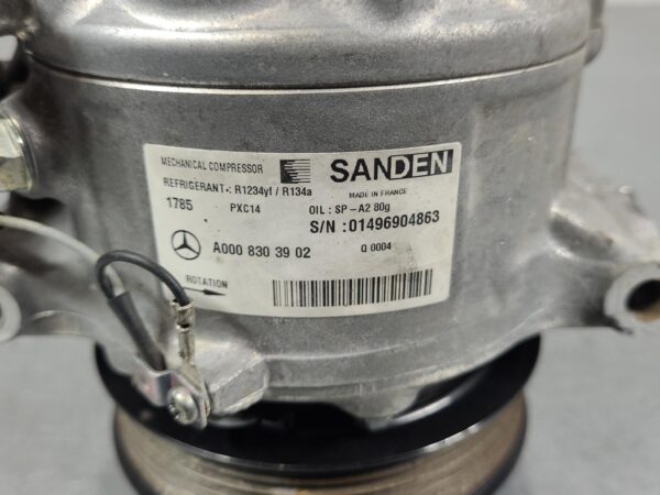 MERCEDES VITO 2015-2022 A/C COMPRESSOR 447, DIESEL, 2.1, TURBO, 651.950 CODE, 03 - Image 16