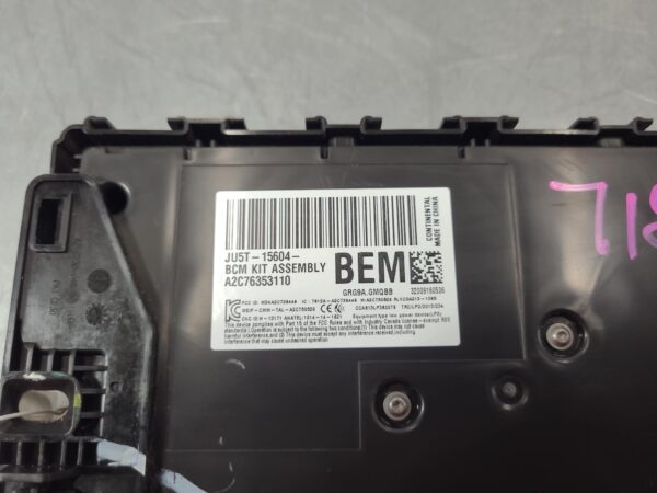FORD RANGER 2018-2022 ECU PX SERIES 3, BCM W/ INTEGRATED FUSE PANEL (UNDER DASH) - Image 6