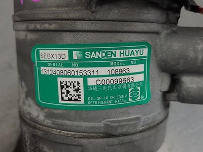 LDV T60 2021-2025 A/C COMPRESSOR SK8C, DIESEL, 2.0, BI-TURBO, SC20M218Q5, 09/21- - Image 36