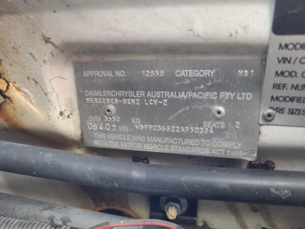 MERCEDES SPRINTER 2001-2006 TRANS/GEARBOX AUTO, RWD, DIESEL, 2.7, 5 SPEED, 722.6 - Image 12