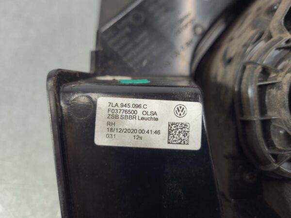 VOLKSWAGEN TRANSPORTER 2020-2024 RIGHT TAILLIGHT T6, IN BODY, HALOGEN TYPE, 08/2 - Image 28