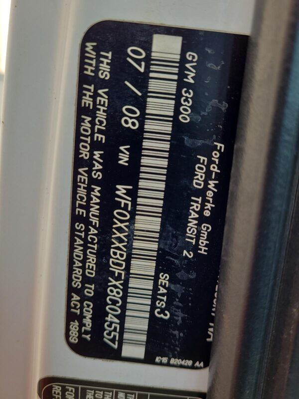 FORD TRANSIT 2006-2014 RIGHT GUARD VM SI-II, NON REPEATER TYPE,07/06-02/14 - Image 44