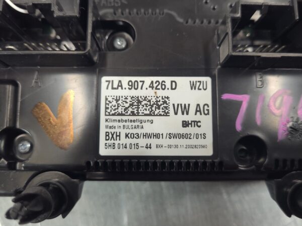 VOLKSWAGEN TRANSPORTER 2020-2024 HEATER/AC CONTROLS NON CLIMATE CONTROL TYPE, T6 - Image 7