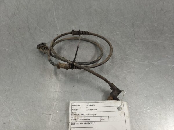 MERCEDES SPRINTER 2006-2018 ABS SENSOR LH FRONT, VAN, 10/06-04/18 - Image 5