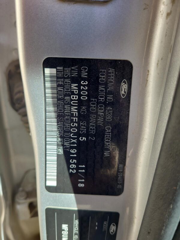 FORD RANGER 2011-2022 CAMERA REVERSE CAMERA, W/ BADGE TYPE, PX, 07/11-04/22 - Image 11