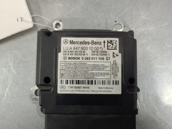 MERCEDES VITO AIRBAG MODULE/SENSOR MODULE, 447, 03/15- 15 16 17 18 19 20 21 22 2 - Image 7