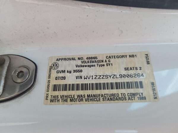 VOLKSWAGEN CRAFTER 2017-2026 A/C COMPRESSOR SY1, DIESEL, 2.0, DAUA/DAVA CODE, SA - Image 22