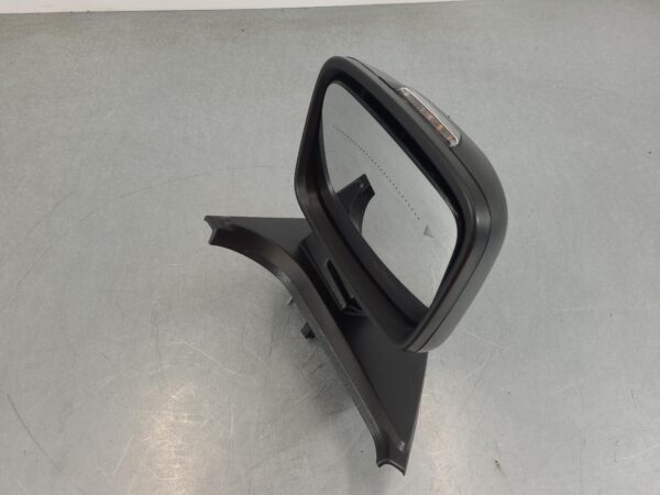 RENAULT TRAFIC 2022-2025 LEFT DOOR MIRROR X82, W/ POWER FOLD TYPE, BLACK, 01/22- - Image 2