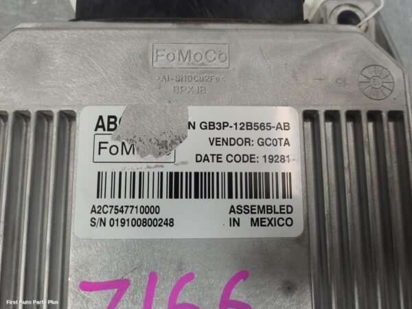 2020 FORD RANGER Ecu