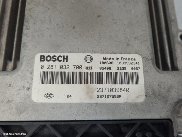 2018 RENAULT TRAFIC Ecu