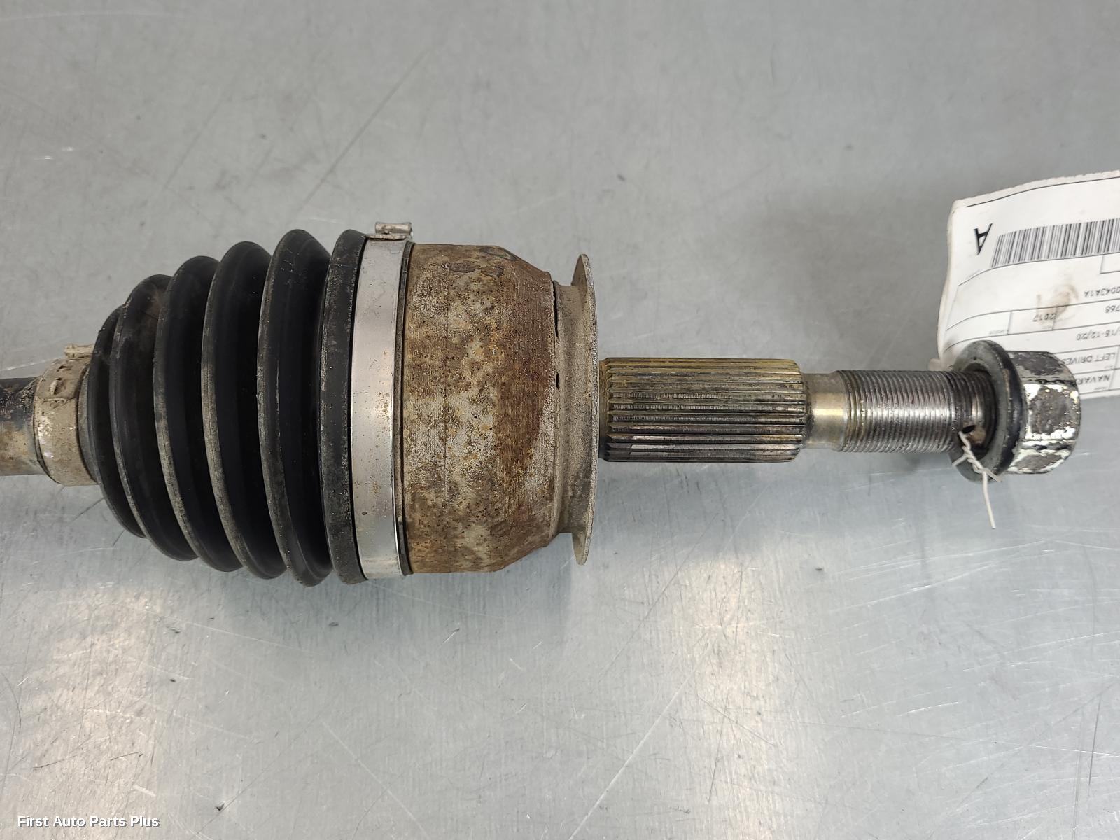 NISSAN NAVARA 2015-2020 LEFT DRIVESHAFT NP300, FRONT - First Auto Parts