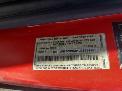 Mercedes Vito 639 Carpet 639 My11 02/11-02/15 2011–2015 - Image 11