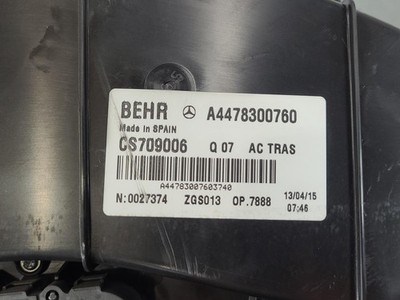 Mercedes Vito 447 Heater Core/Box V Class 2015–Present - Image 12