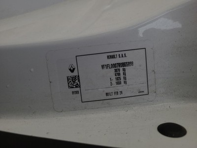 Renault Trafic X82 Steering Wheel Leather/Vinyl 2015–Present - Image 11