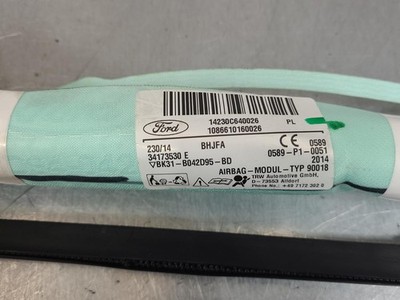 FORD TRANSIT LEFT A/BAG SIDE CURTAIN, CAB CHASSIS, VO, 02/14- 14 15 16 17 18 19 - Image 4