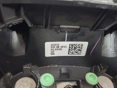 Ford Everest UB Steering Wheel Non-Heated Leather 2022–Present - Image 6