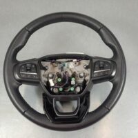 Ford Ranger RA Black Steering Wheel with Black Stitching 2022–Present