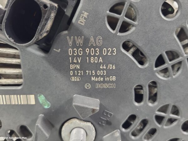 2007 VOLKSWAGEN CRAFTER Alternator