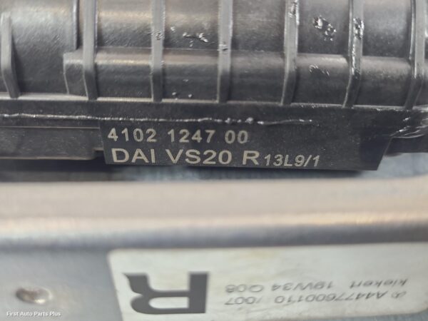 2019 MERCEDES VITO Door/Boot/Gate Lock