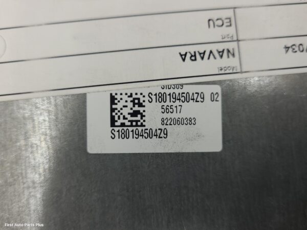 2023 NISSAN NAVARA Ecu