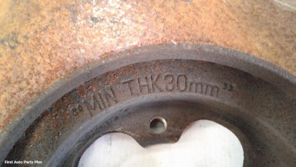 2018 FORD TRANSIT CUSTOM Front Brake Disc/Drm