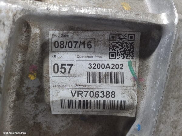 2017 MITSUBISHI TRITON Trans/Gearbox