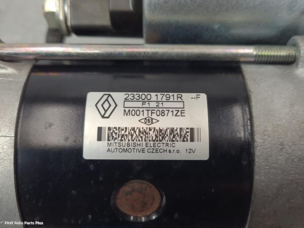 2021 RENAULT TRAFIC Starter