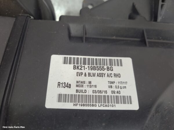 2016 FORD TRANSIT Heater Core/Box