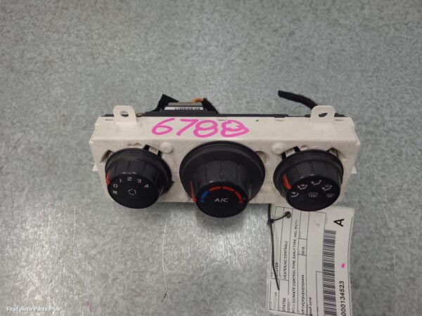 2018 RENAULT MASTER Heater/Ac Controls