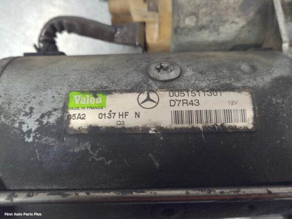 2002 MERCEDES SPRINTER Starter