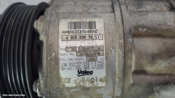 2014 MERCEDES VITO A/C Compressor