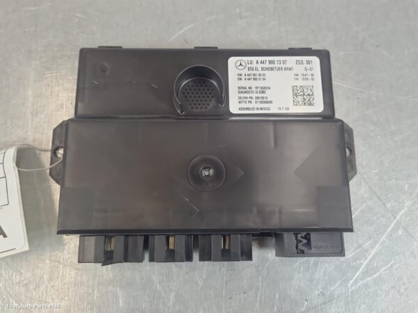2019 MERCEDES VITO Ecu