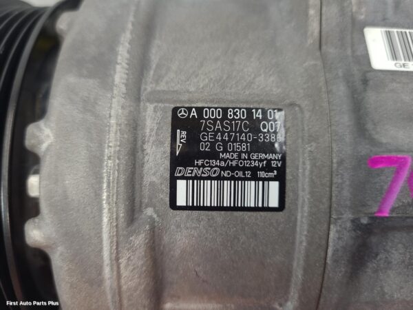 2023 MERCEDES SPRINTER A/C Compressor