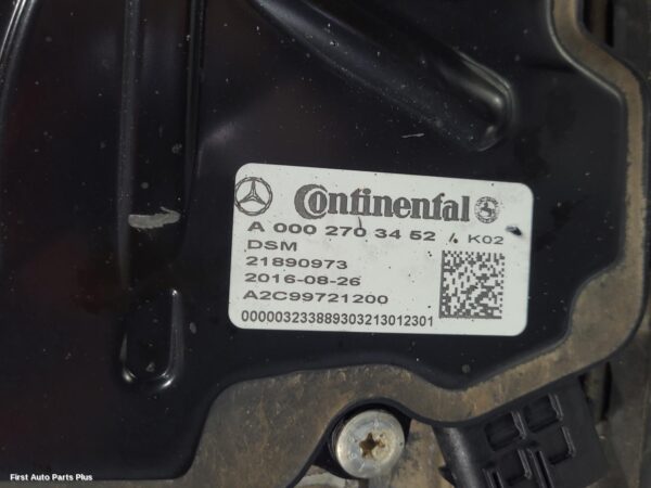 2016 MERCEDES VITO Trans/Gearbox