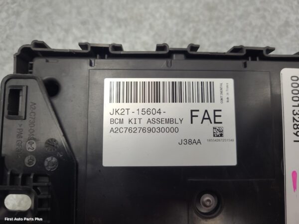 2018 FORD TRANSIT CUSTOM Ecu