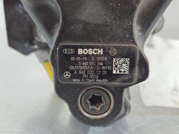 2020 MERCEDES SPRINTER Injector Pump