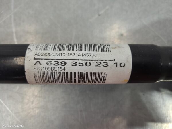 2014 MERCEDES VIANO Left Driveshaft